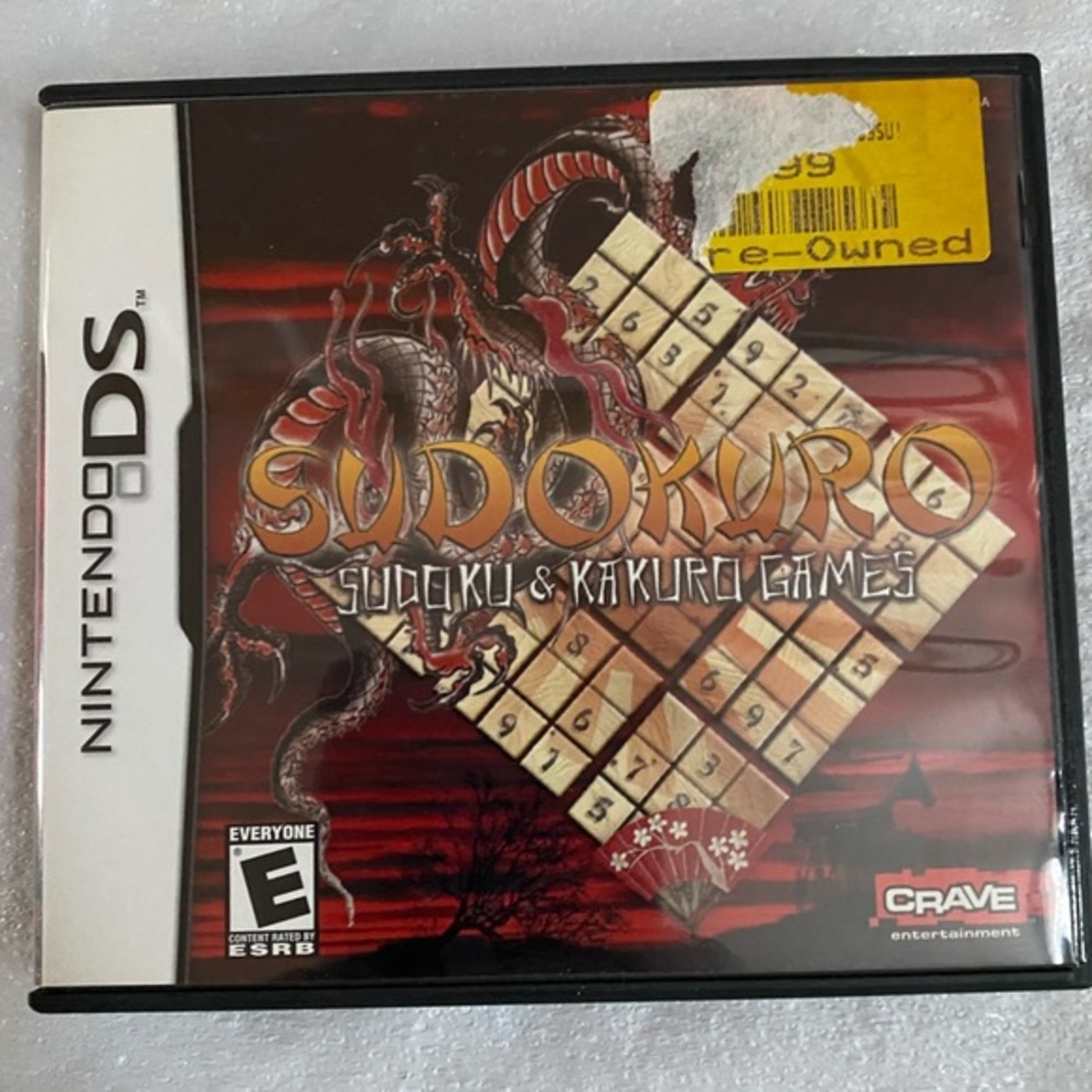 Sudoku & Kakuro Games - Nintendo DS - UEC